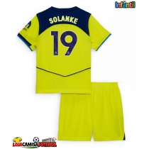 Camisa de Futebol Tottenham Hotspur Dominic Solanke #19 Equipamento Alternativo Infantil 2025-26 Manga Curta (+ Calças curtas)